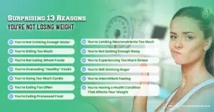 reasons you're not losing weight