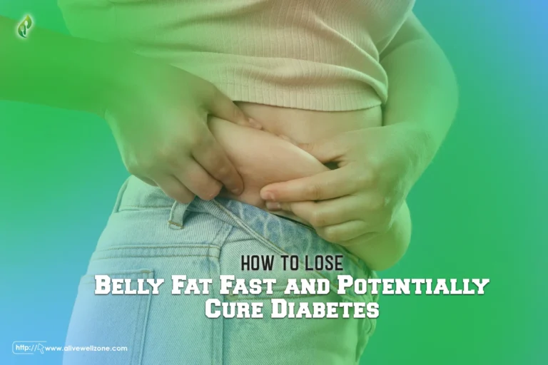how to lose belly fat fast and potentially cure diabetes
