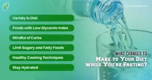 What Changes to Make to Your Diet while You’re Fasting?