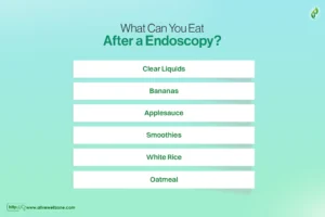 what can you eat after a endoscopy