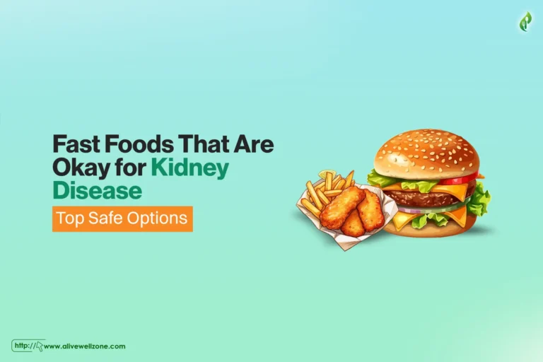 fast foods that are okay for kidney disease