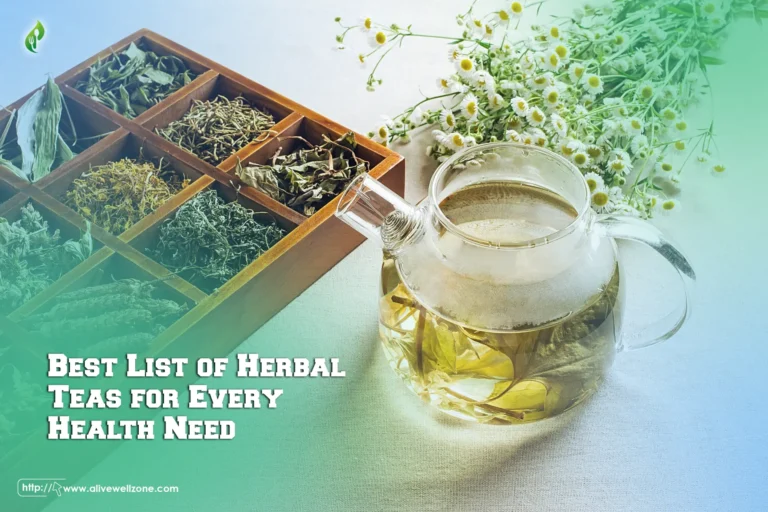 list of herbal teas