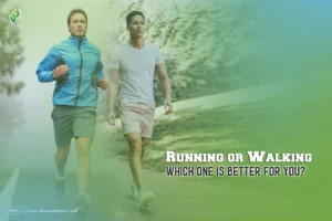 running or walking