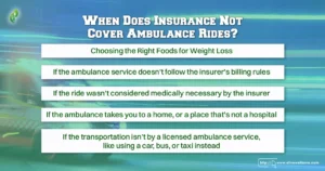 When Does Insurance Not Cover Ambulance Rides?