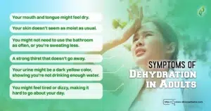 Symptoms of Dehydration in Adults