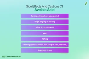 Side Effects And Cautions Of Azelaic Acid