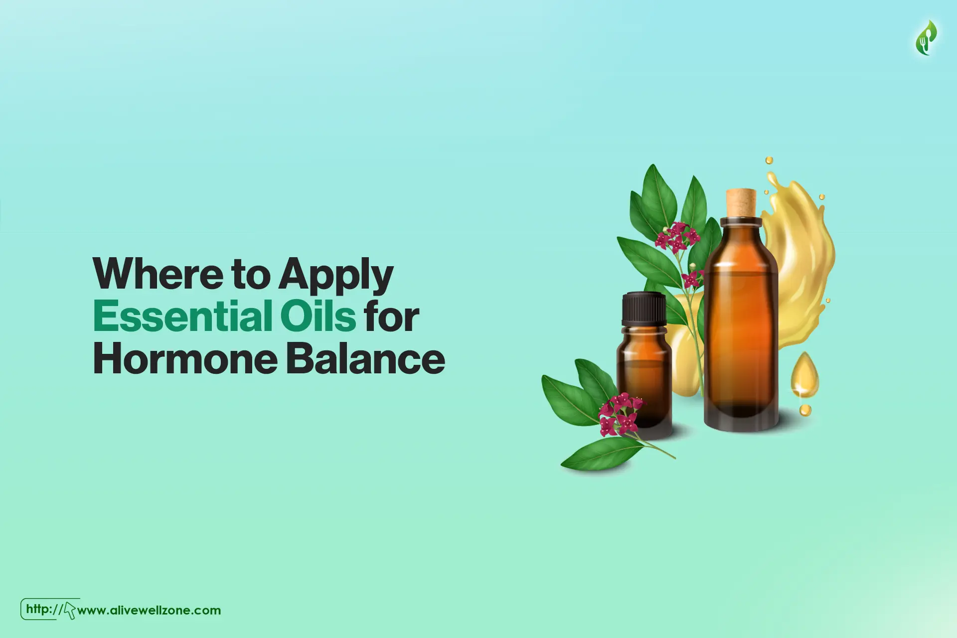 apply essential oils for hormone balance