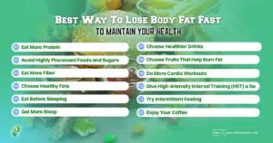 Best Way To Lose Body Fat Fast to Maintain Your Health