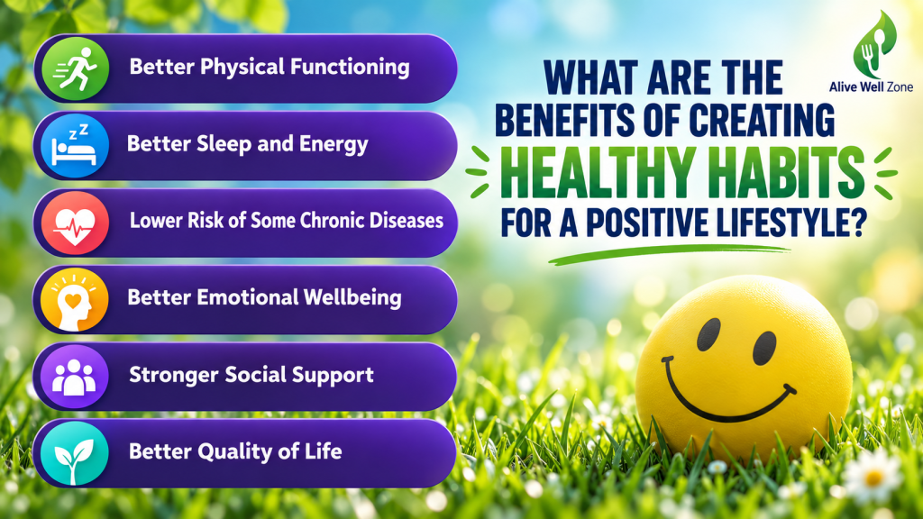 healthy habits for positive lifestyle