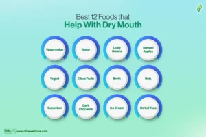 foods that help with dry mouth 
