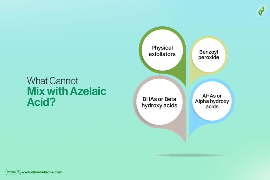What Cannot Mix with Azelaic Acid?