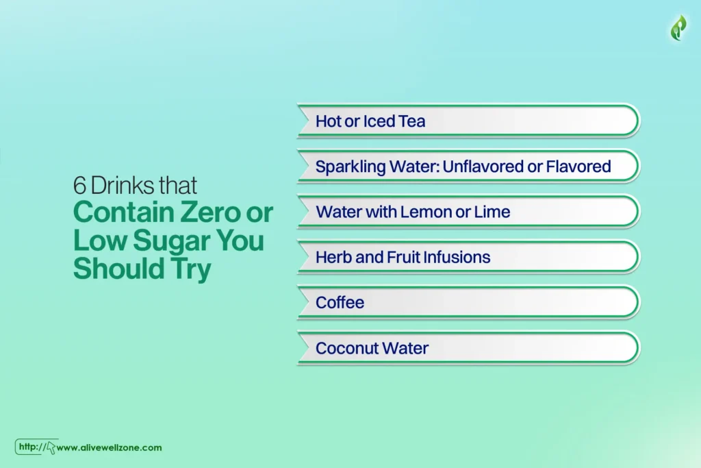 foods that contain zero sugar
