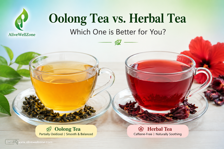 herbal tea vs oolong tea
